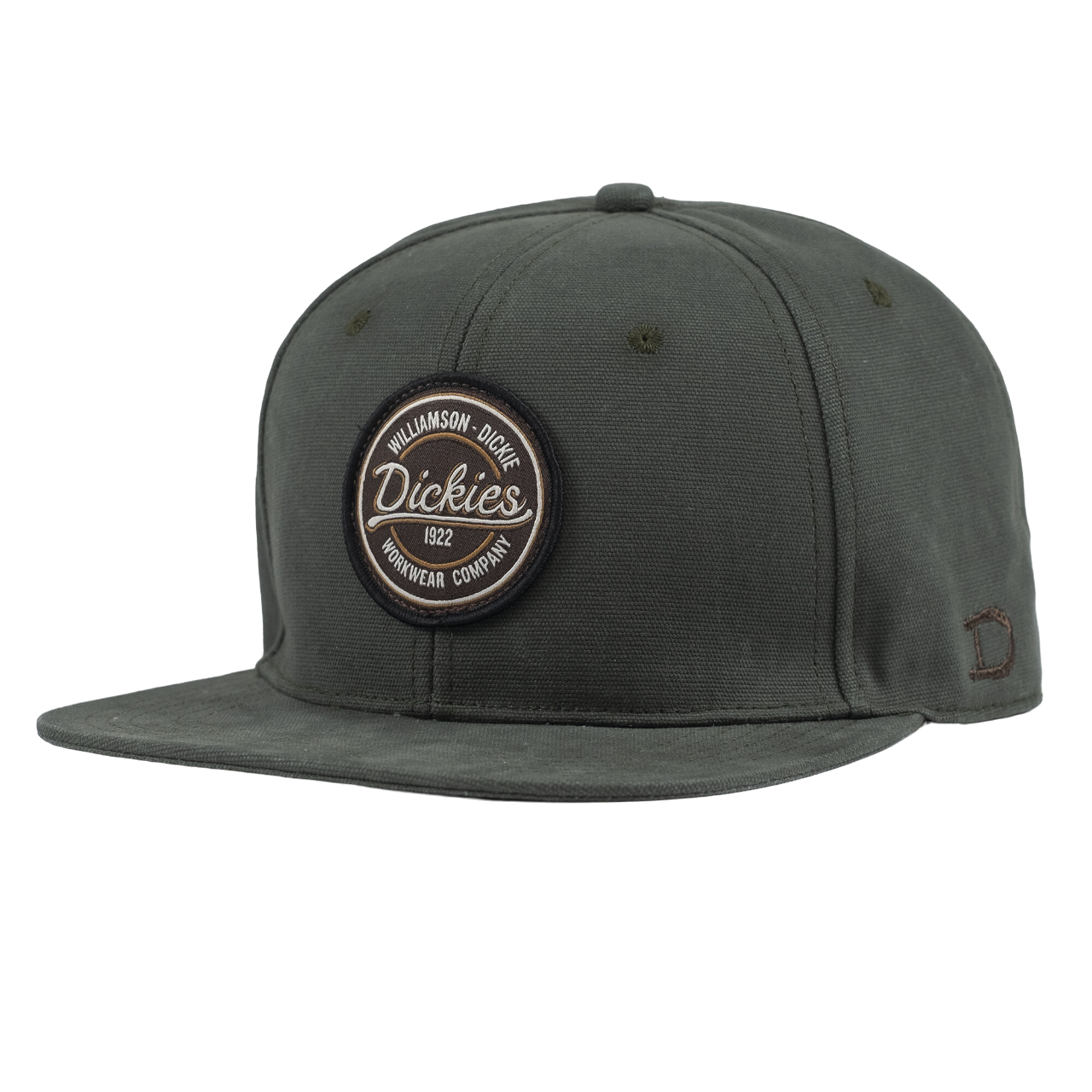 Flat Bill Duck Cap - Olive Green (OG)