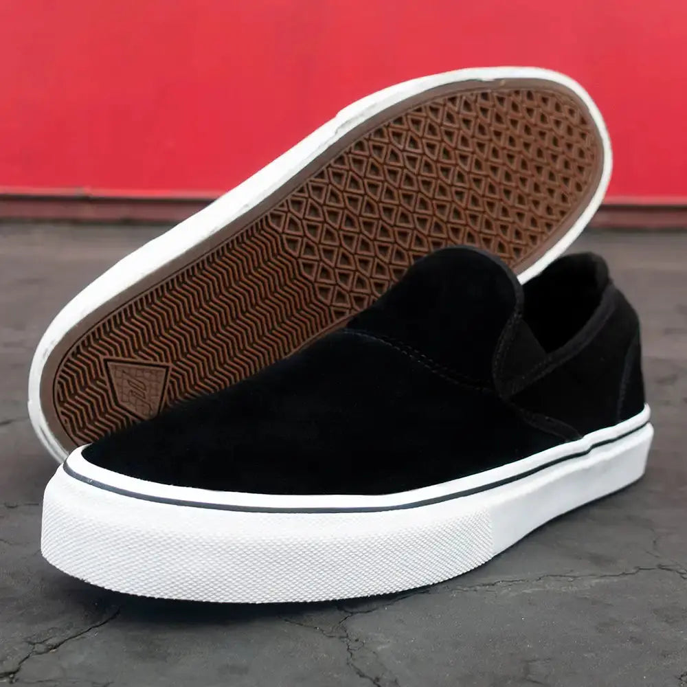 Wino G6 Slip-On - Noir/Blanc/Or
