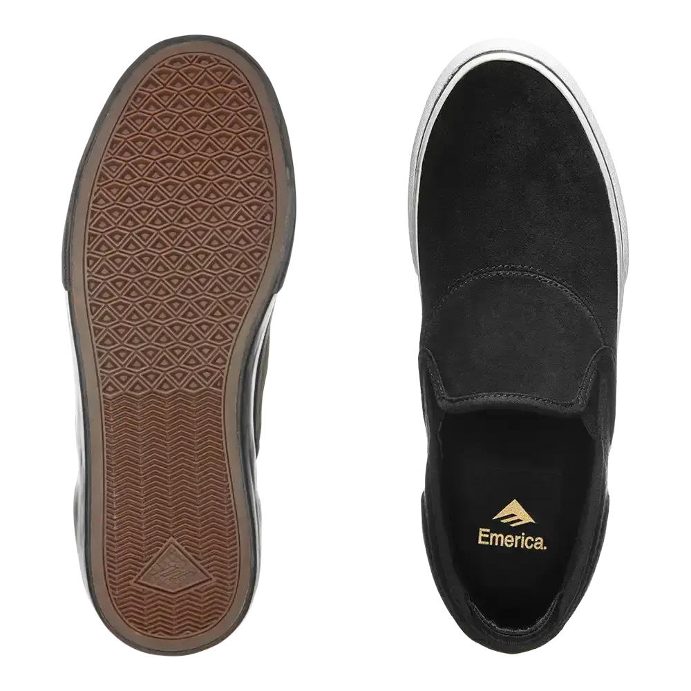Wino G6 Slip-On - Noir/Blanc/Or