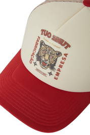 Lost In Reality Netplus Trucker Hat - Whitecap/Adrenaline Rush