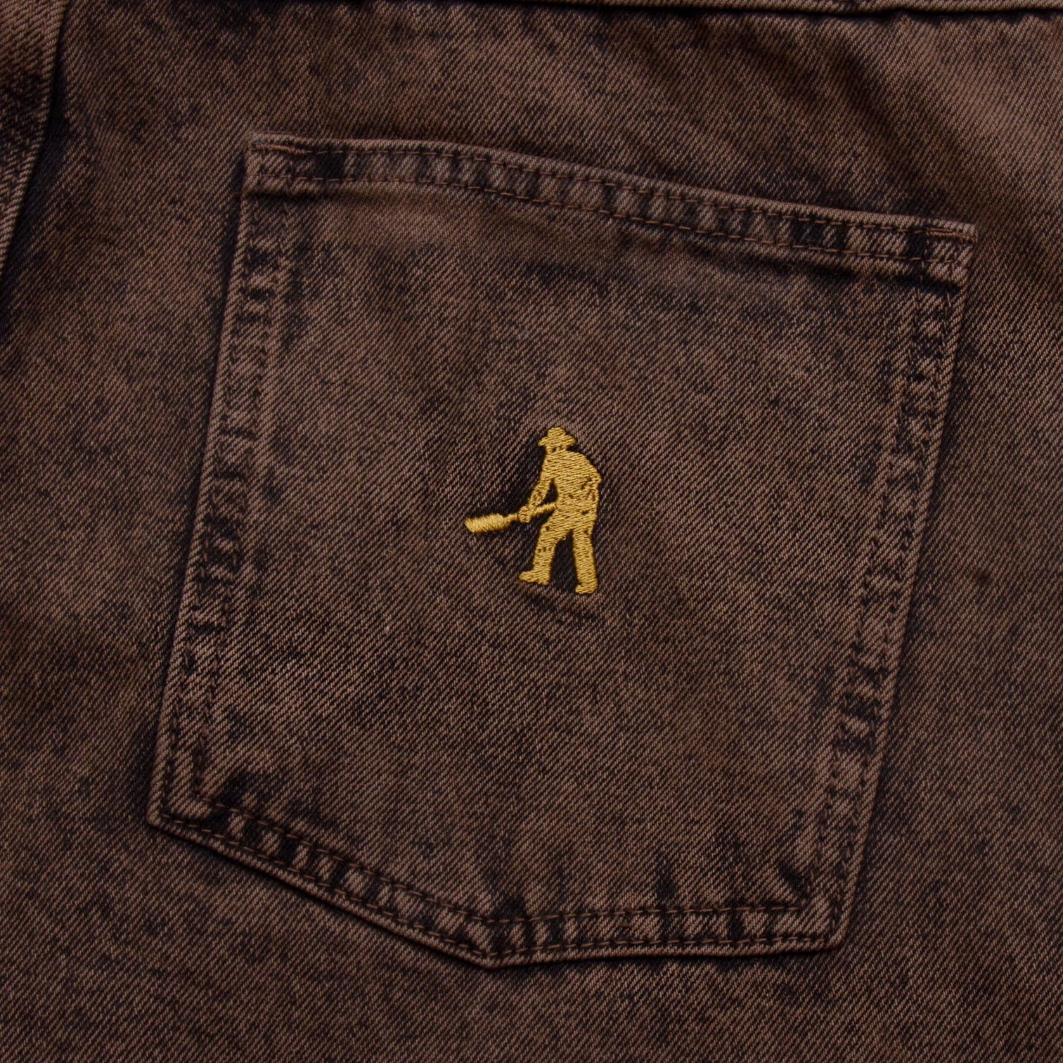 Workers Club Short - Brown Over-Dye