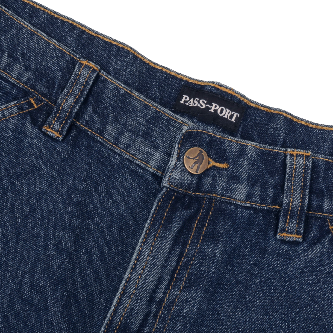 Workers Club Short - Washed Dark Indigo