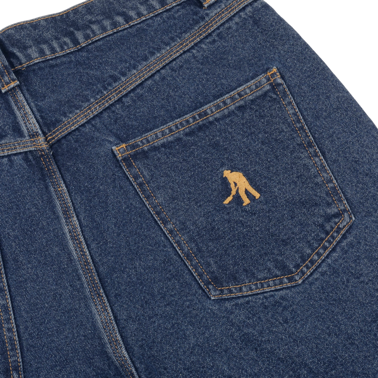 Workers Club Short - Washed Dark Indigo