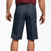 Relaxed Fit Multi-Pocket Work Shorts 13" - Dark Navy (DN)