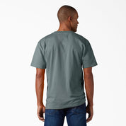 Heavyweight Short Sleeve Pocket T-Shirt - Smoke Blue (BM)