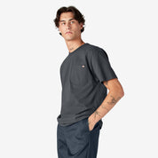 Heavyweight Short Sleeve Pocket T-Shirt - Charcoal Gray (CH)