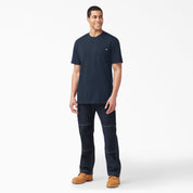 Heavyweight Short Sleeve Pocket T-Shirt - Dark Navy (DN)