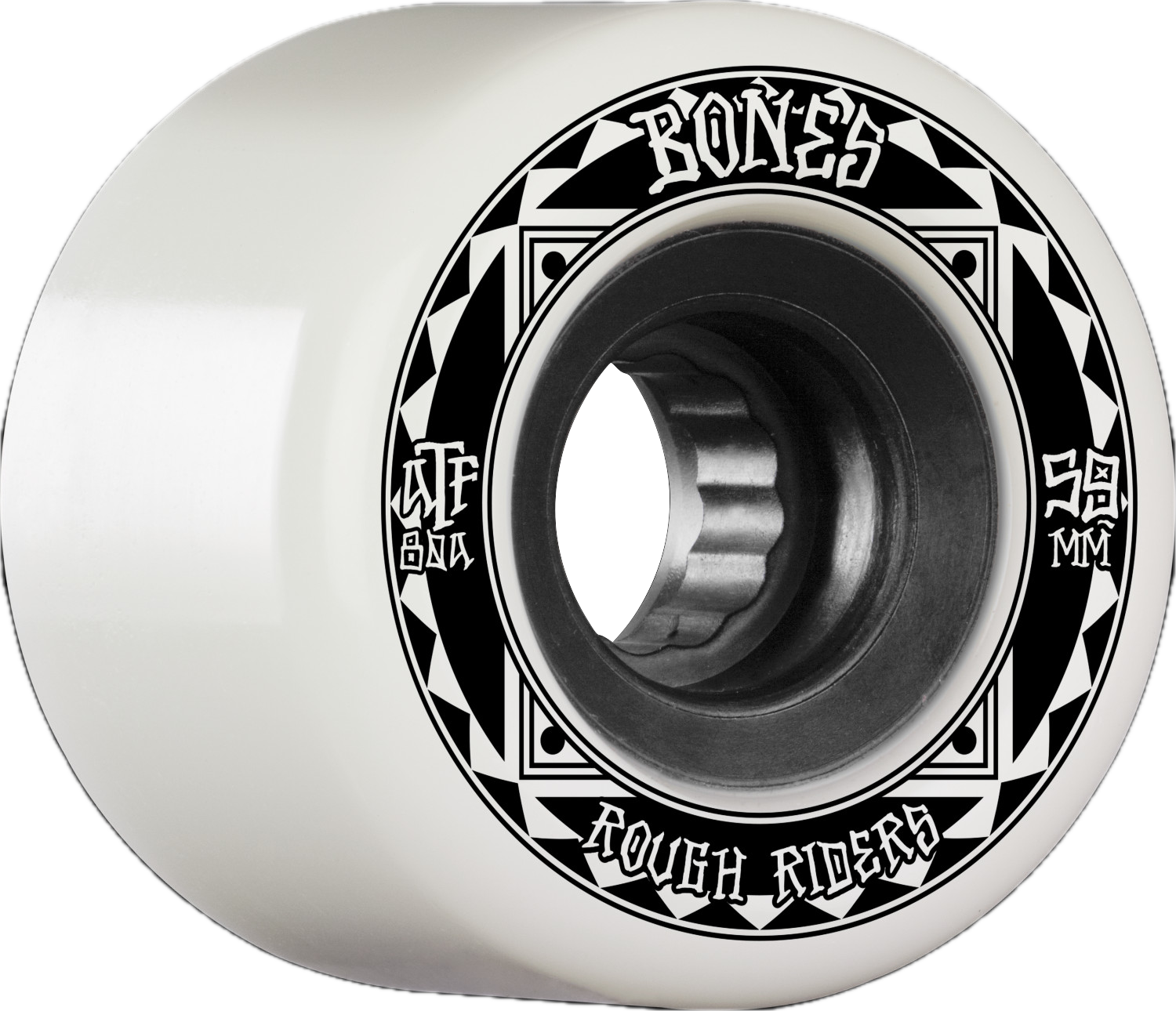 ATF Rough Rider Runners 80A White - 59mm