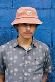 Woodburn Packable Bucket Hat - Terracotta Sol Wash