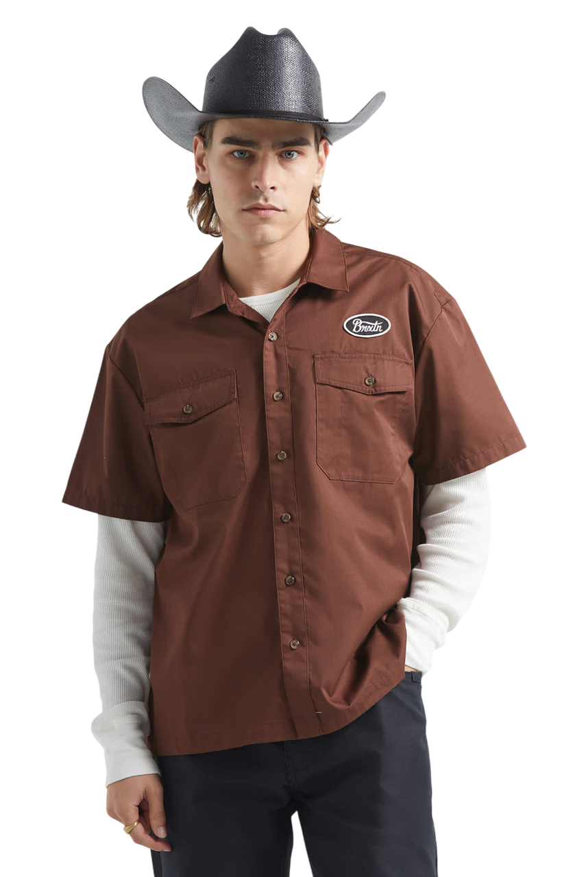 Builders Olson Chemise - Chocolat