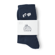 Eyes Socks - Navy