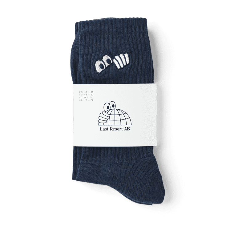 Eyes Socks - Navy