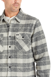 Bowery Heavyweight Flannel - Black/Charcoal