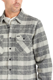 Bowery Heavy Weight L/S Flanelle - Noir/Charbon