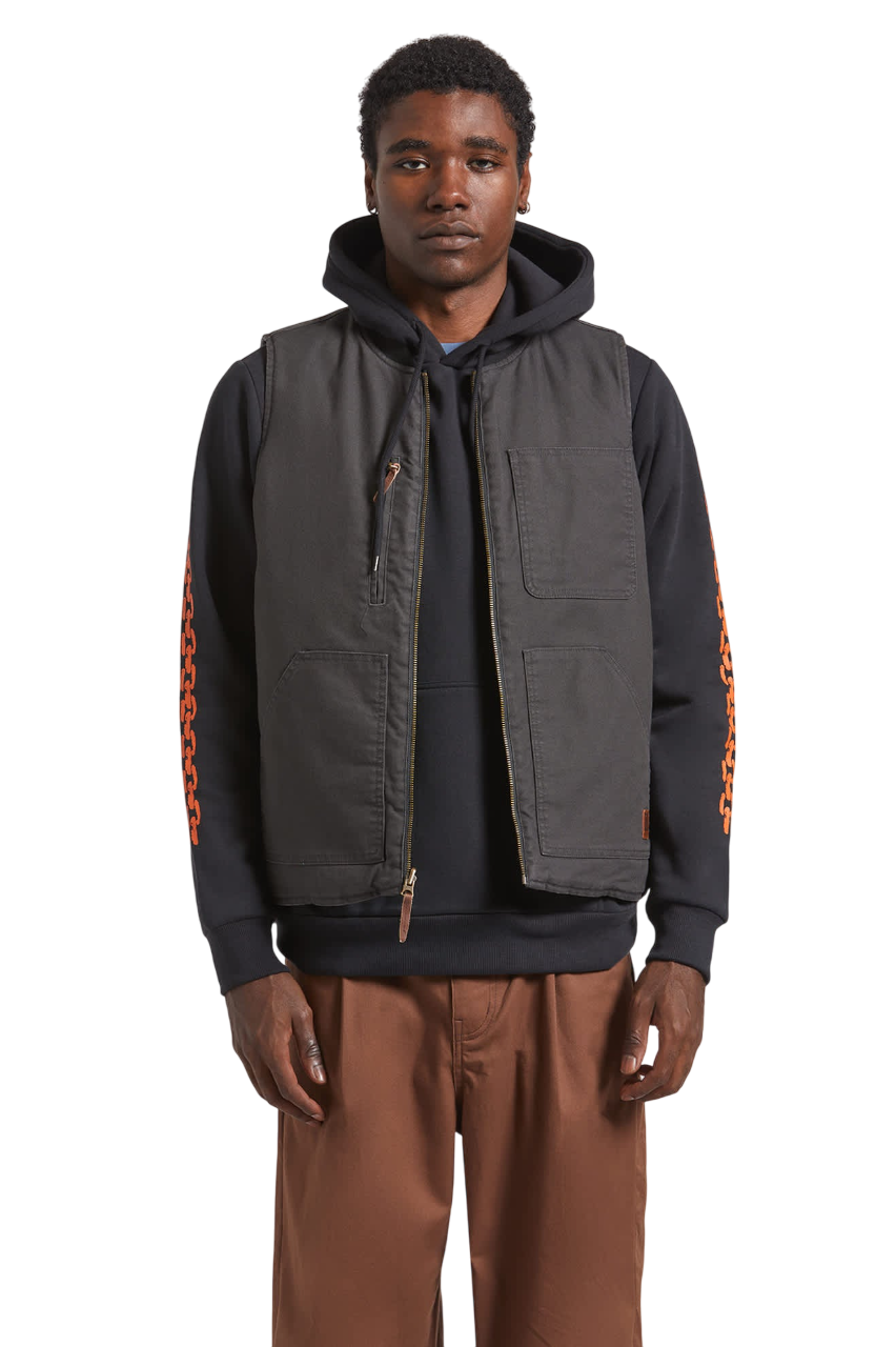 Builders Abraham Reversible Vest - Bark Camo
