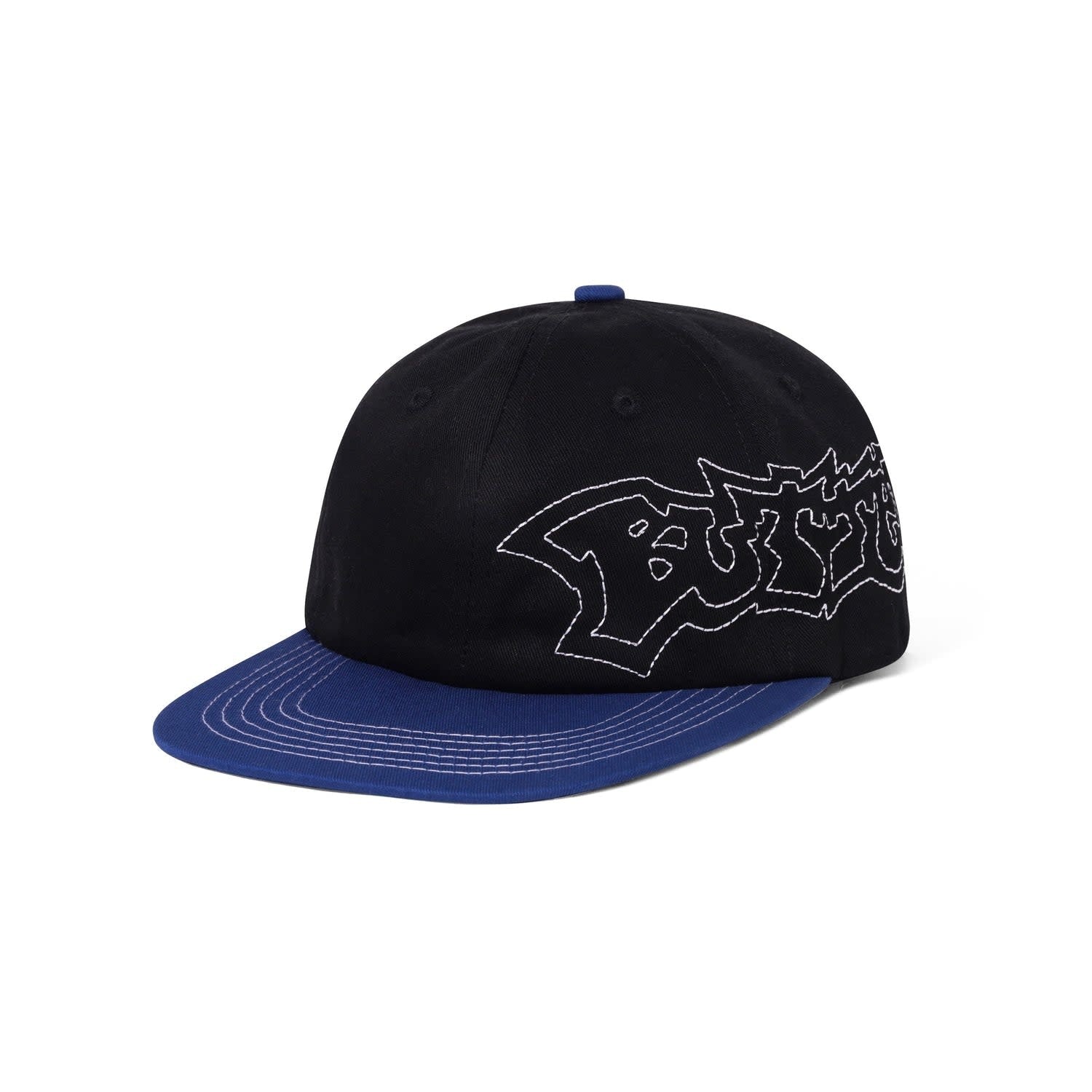 Yard 6 Panel Cap - Black/Royal Blue