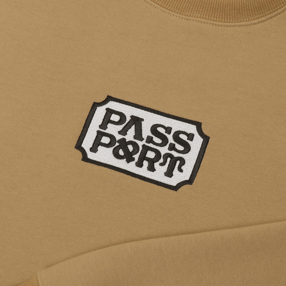 Yearbook Logo Sweater - Dark Mustard