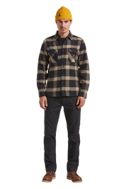 Bowery Heavyweight Flannel - Black/Cream
