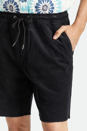 Madrid II Corduroy Short 8" - Black Cord