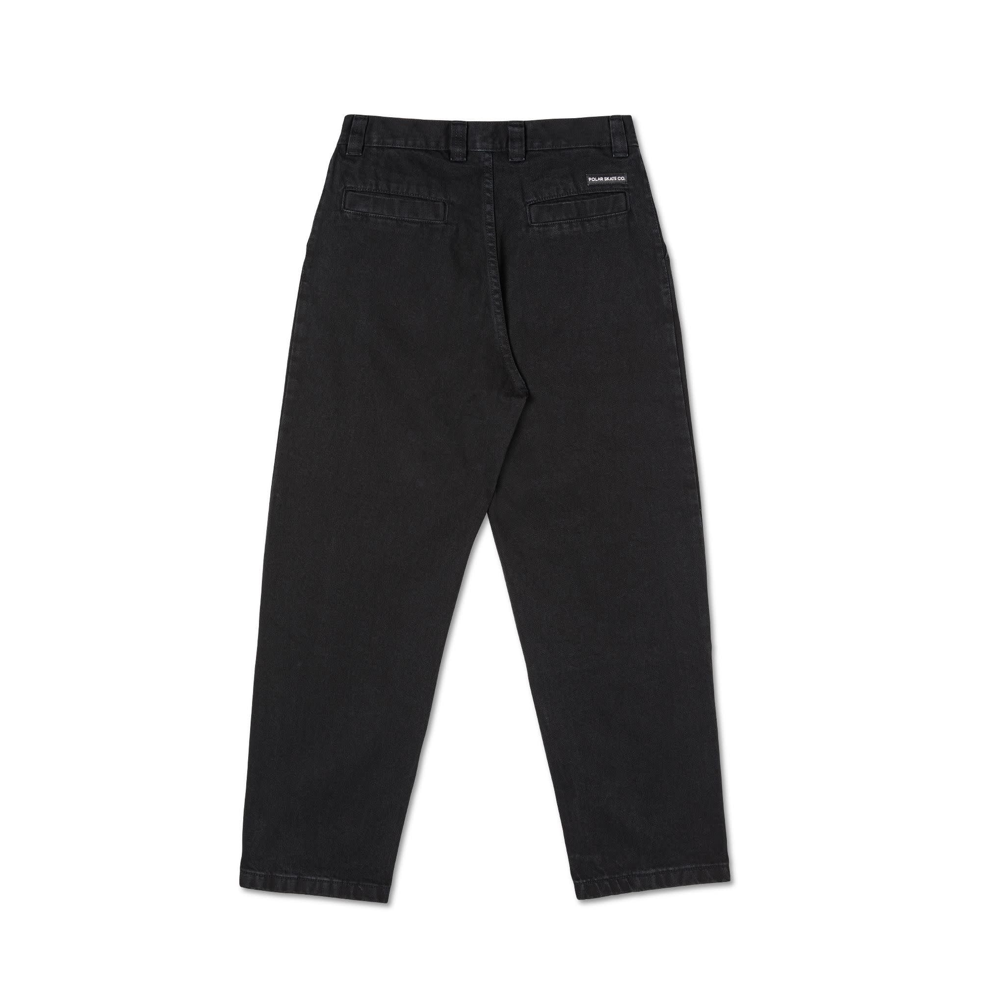 Grund Chino Denim - Pitch Black