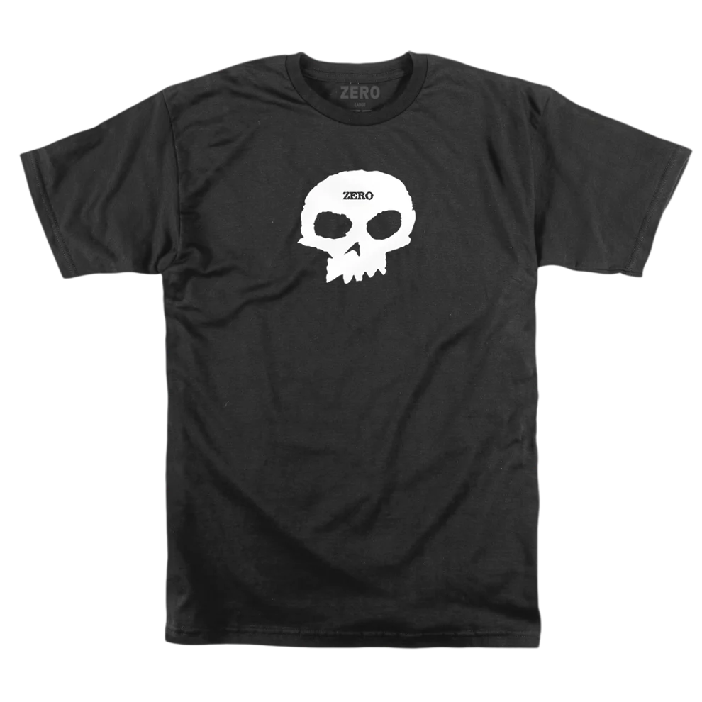 Single Skull Tee - Black