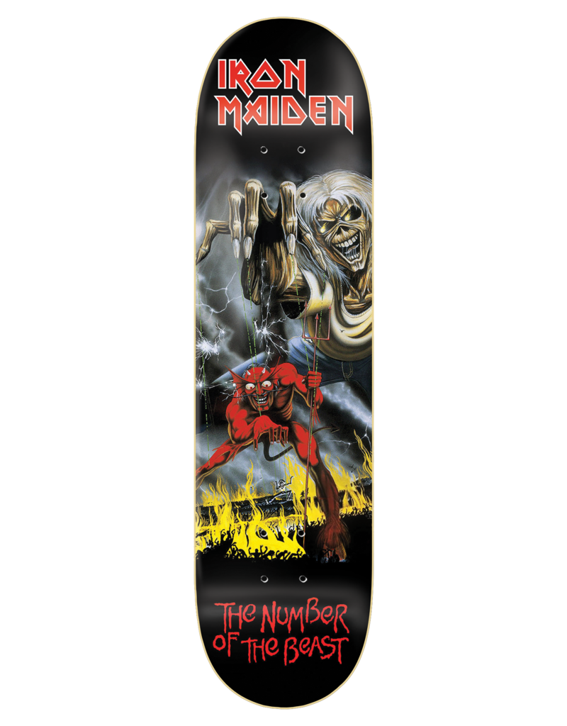 x Iron Maiden The Numbers Of The Beast Deck